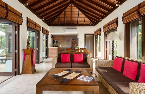 Bophut Villa | Lovely villa "Plumeria" with private pool, garden and beach access