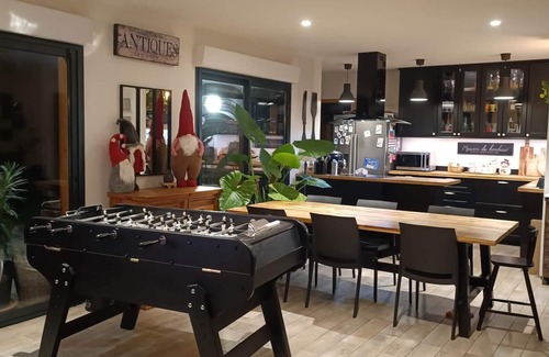 Feugarolles House | Lovely wooden house with swimming pool