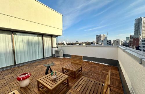 Nezu Apartment | LoveTokyo Maisonette Terrace