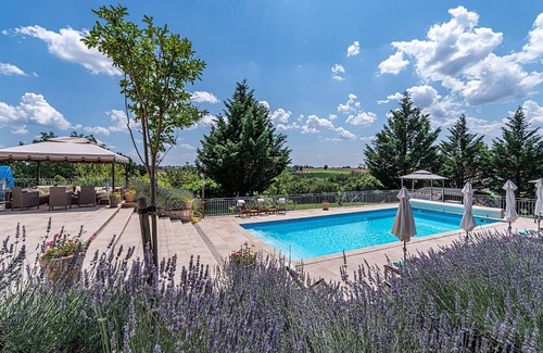 Mirandol-Bourgnounac Villa | Lovingly Restored 19th Century Manor House, Private Heated Pool, Summer Kitchen & Countryside Views!