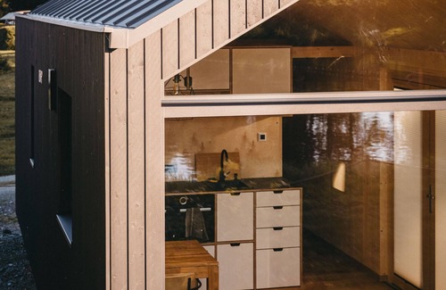 Krummennaab House | Lovt am See, Ökologisch Gebautes und Eingerichtetes Tiny House Direkt am Wasser