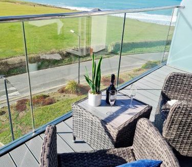 Lusty Glaze Apartment | Lowen, 1 Lusty glaze, Newquay, Cornwall