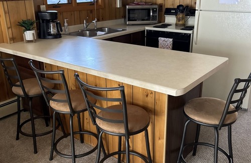 Wakefield Ski Chalet | Lower level, cozy, dog friendly chalet in a wooded location-3 blocks from skiing