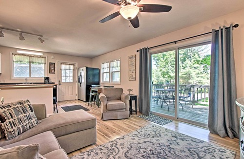 Ludington Cottage | Ludington Cottage w/Deck, Yard & Fire Pit!