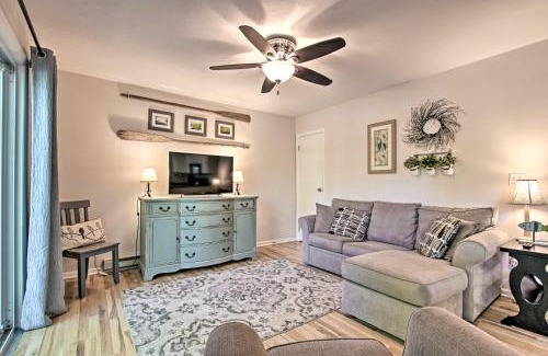 Ludington House | Ludington Cottage with Deck, Yard and Fire Pit!