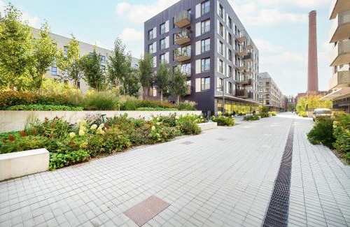 Lodz Apartment | Luksusowe Studio w Łodzi z Biurkiem, Balkonem i Klimatyzatorem by Renters Prestige