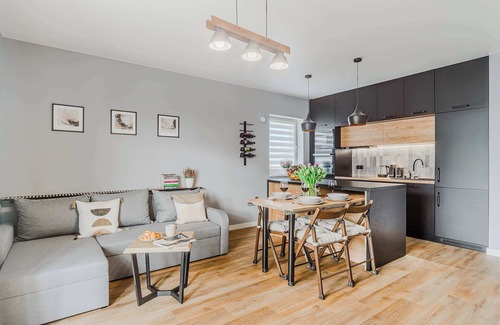 Lodz Apartment | Lumina luxurious apartment with balcony