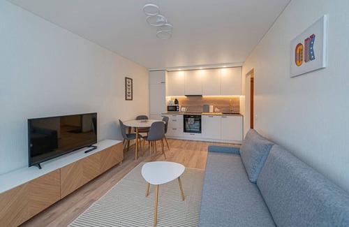 Kaunas Apartment | Luminious ap w balcony by PoloApartments