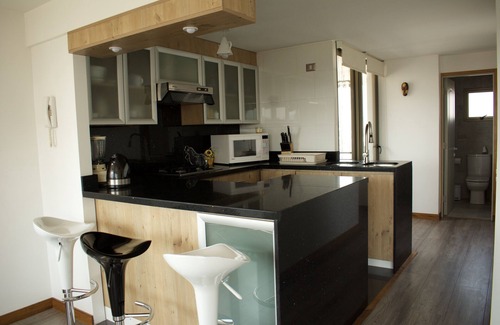 Nunoa Apartment | Luminoso y espectacular Loft en último piso con jacuzzi