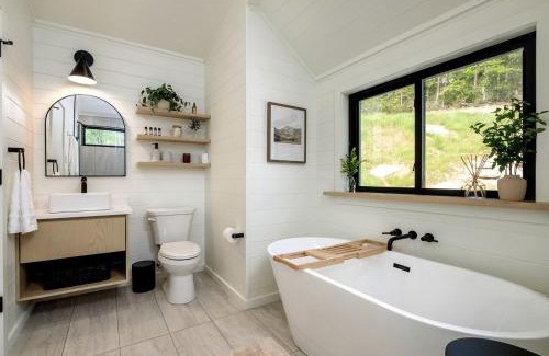 Balsam Grove Ski Chalet | Luminous A-Frame Sanctuary near Pisgah National Forest in North Carolina