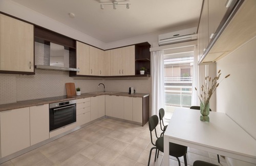 Papagou-Holargos Apartment | Luminus 3BR Apartment in Cholargos