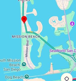 Mission Beach Apartment | Luna Azul, cozy condo only steps to Mission Beach! Free Internet