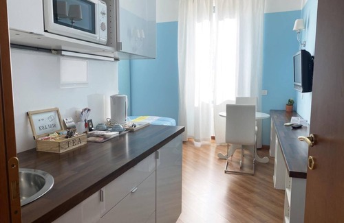 Quartiere XI Portuense House | Luna Rossa Guest House Blue Double room with jacuzzi