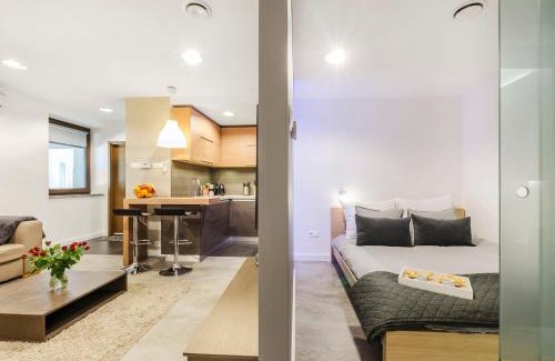 Lodz Apartment | LupoApartments Kosynierów Klimatyzacja Dostęp na Kod