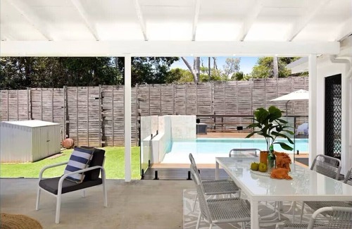 Kuluin House | Lush + Light-Filled Retreat w/Pool Near Beach, Airport. Heart of Sunshine Coast