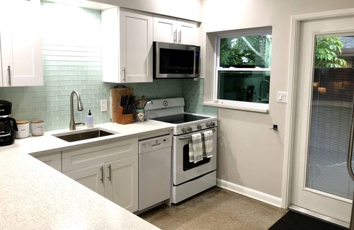 Middle River Terrace House | Lush, Private Retreat with Huge Heated Pool!