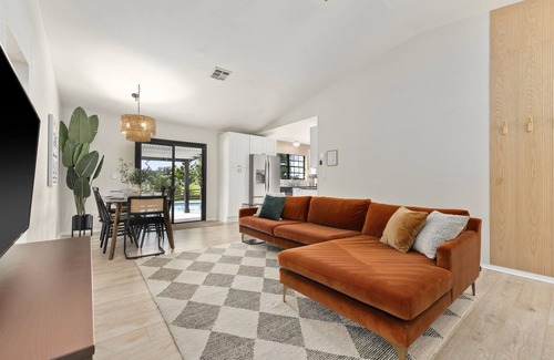 Port Saint Lucie House | Lush | Tropical | Modern Home w/Heated Pool & Spa