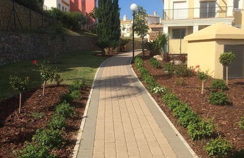 Caleta de Velez Apartment | "Lux Apartm BEAUVIVIR" with Shared Pool, Garden & Private Terrace