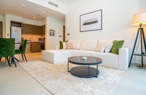 Al Sufouh 1 Apartment | Lux Apartment, ACT One, 7 Min to Burj Khalifa