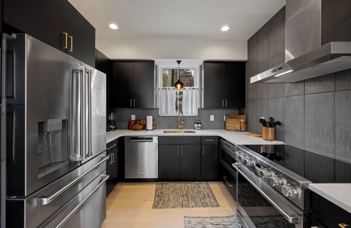 Chalet Village North Cabin | LUX Cabin EPIC Mountain VIEW! Theater! Game Room! Hot Tub with GORGEOUS VIEW!