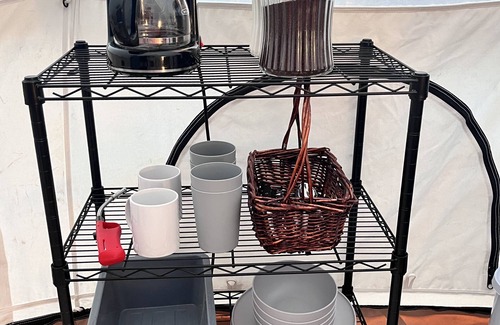 Canyon Lake RV Rental | Lux glamping getaway with private hot tub + pool