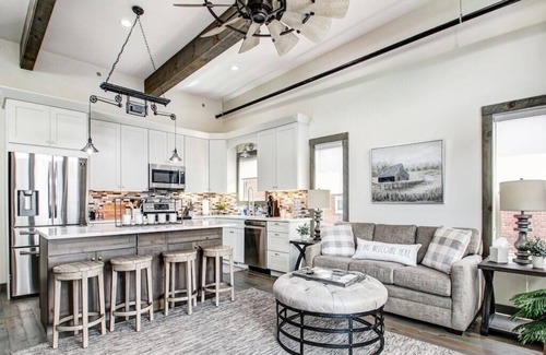 Blue Ridge Condo | LUX Loft in DT + Walk to everything + Carport + EV charger