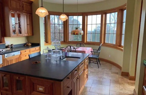 Kerhonkson House | Lux Retreat in Rustic Elegance & Comfort-Chem Free
