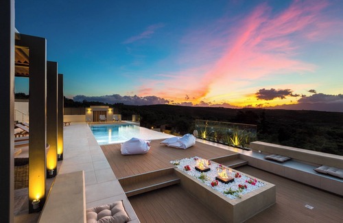 Kontomari Villa | Lux Villa ★Top Sea View ★ Gym & 6 bedrooms★Private Heated Pool