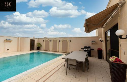 Swieqi Apartment | LUX VILLA with amazing BBQ, Pool Area & WIFI by 360 Estates