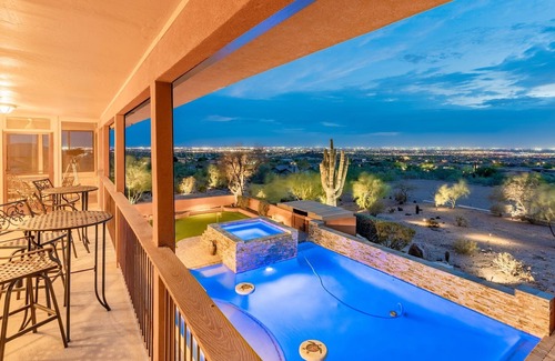 Las Sendas Villa | Luxe 4BR in Mesa w/ Spectacular View, Pool & Golf