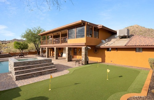 Las Sendas Villa | Luxe 4BR in Mesa w/ Spectacular View, Pool & Golf