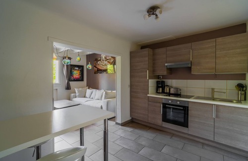Roissy-en-France Apartment | Luxe-Apartment-Deluxe-Private Bathroom-City view