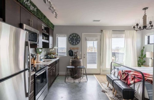 The Nations Apartment | Luxe Apartment with Private Deck