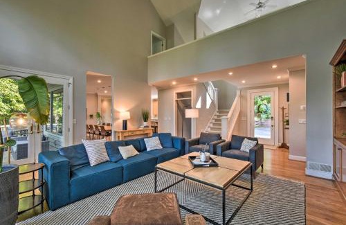 Big Canoe House | Luxe Big Canoe Resort Home with 3 Decks and Mtn Views!