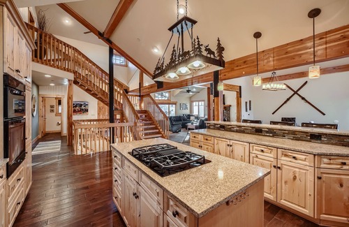 Blue River House | Luxe BlueRiver Home, Private Movie Theater, Billiards, Hot Tub, Heated Garage