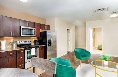 Downtown Pittsburgh Apartment | Luxe City Views | 8th Floor | 24/7 Valet Gym Terrace Roku