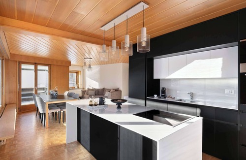 Davos Apartment | Luxe Davos Residence with Views, Private Balcony
