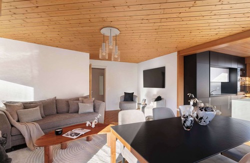 Davos Apartment | Luxe Davos Residence with Views, Private Balcony