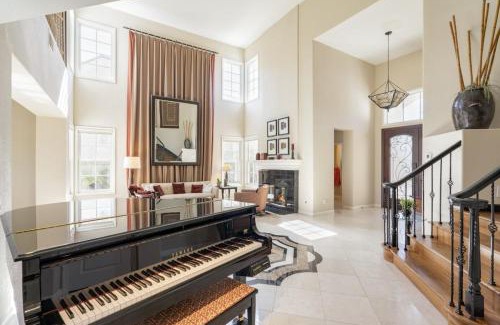 Carmel Valley Villa | Luxe Family Villa ,116 inch Theater, Yard , Near Beaches