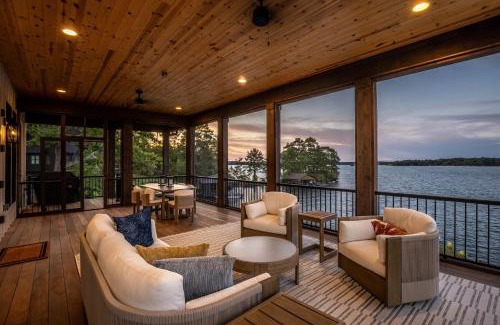 Dadeville House | Luxe Lake Martin Home Pool Hot Tub Boat Dock