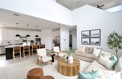 Little Elm House | Luxe Living 4-bedroom with Fireplace, Fire Pit, & Game Room