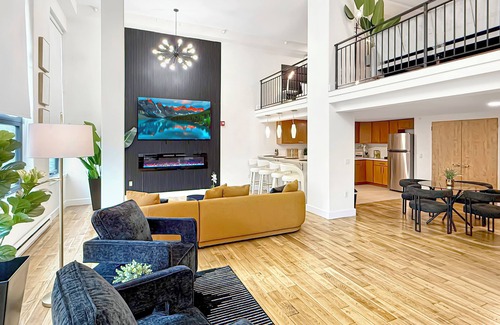 East Orange Apartment | Luxe LOFT APT-Gym- near NYC,EWR,Prudential,NJPAC,Amer Dream,MetLife