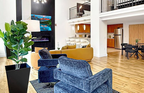 East Orange Apartment | Luxe LOFT APT-Gym- near NYC,EWR,Prudential,NJPAC,Amer Dream,MetLife