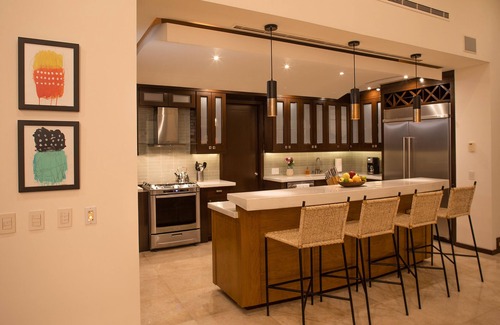 Cabo San Lucas House | Luxe, Modern Mexican Villa, Relax in Privacy to Stunning Ocean and Golf Views