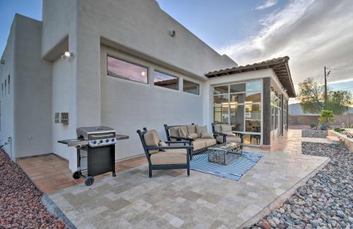 Phoenix House | Luxe Phoenix Home Desert Butte View and Heated Pool