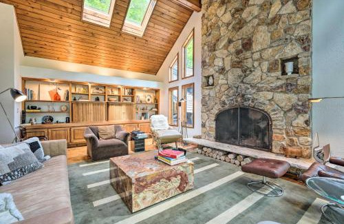 Plymouth House | Luxe Plymouth Chalet with Indoor Pool and 3 Decks!