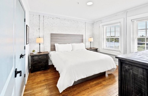 Conway Apartment | Luxe Private Getaway Steps to Main St & Riverfront!