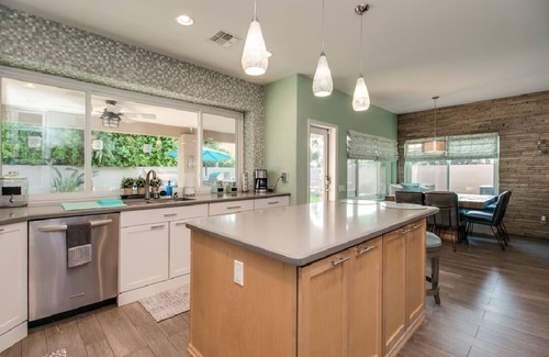 Paradise Park Vista House | Luxe Scottsdale Home w/Pool, Spa, & Tesla Charger!