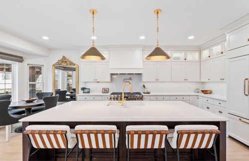 Elk River House | Luxe Spacious 5-bedrooms w/pool, hot tub, sauna, fenced, gourmet kitchen & more!