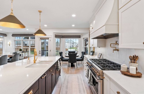 Elk River House | Luxe Spacious 5-bedrooms w/pool, hot tub, sauna, fenced, gourmet kitchen & more!